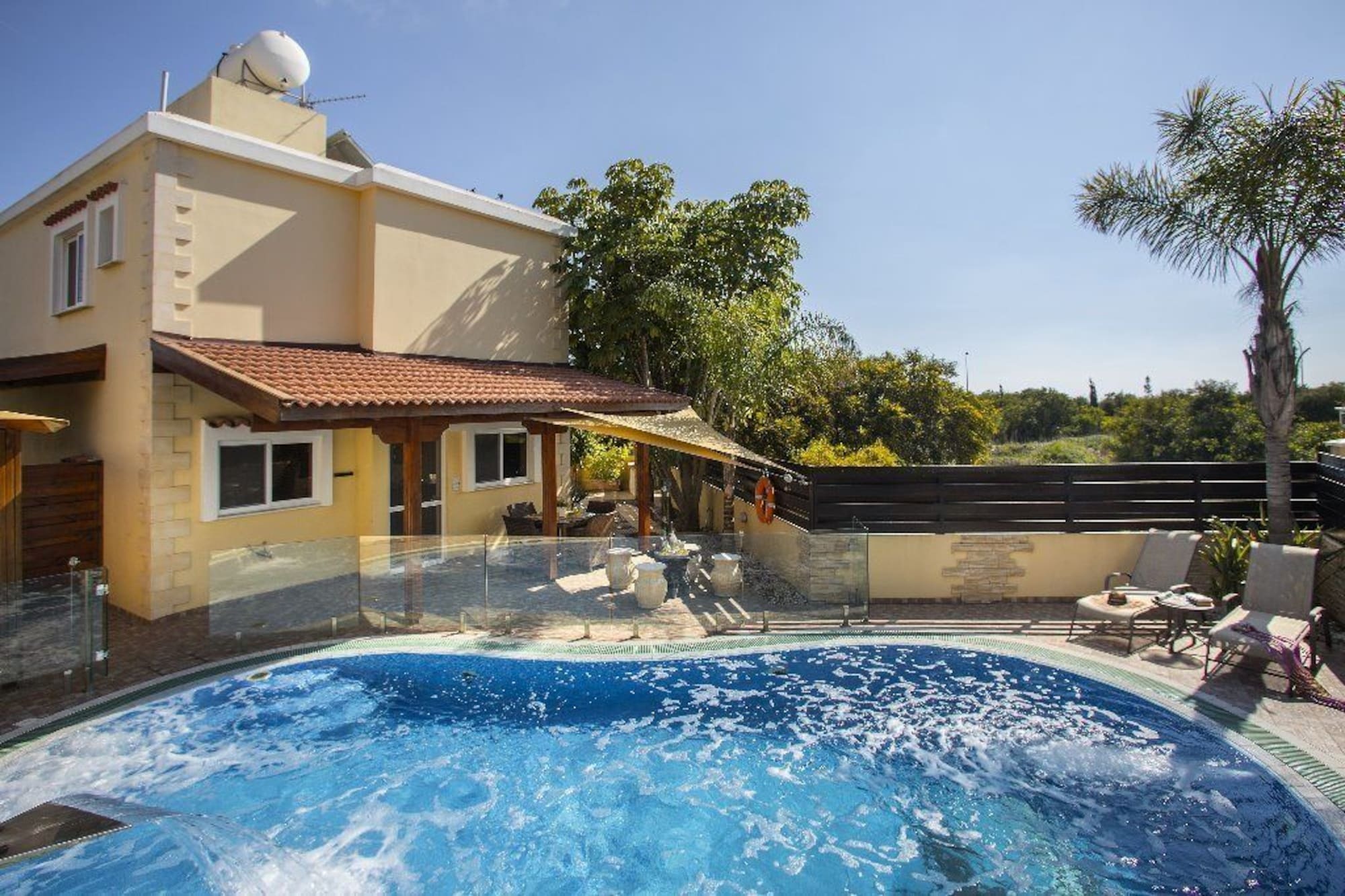 Ayia Napa Tropical Beach Villa Agia Napa Exterior foto